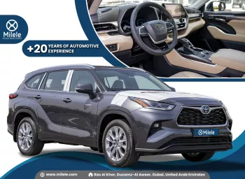 2023 TOYOTA HIGHLANDER LIMITED 2.5L PETROL HEV AT MY2023 – GREY