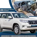 2023 TOYOTA PRADO EXR 4.0L PETROL AT TIRE BACK – WHITE - Thumbnail 1