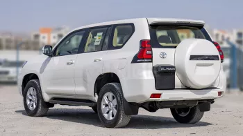 2023 TOYOTA PRADO EXR 4.0L PETROL AT TIRE BACK – WHITE