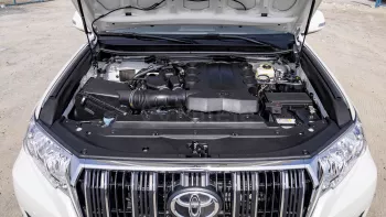 2023 TOYOTA PRADO EXR 4.0L PETROL AT TIRE BACK – WHITE