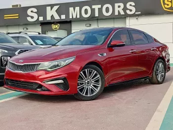 Kia Optima S LIMITED FULL OPTION PETROL 2.4L V4  RED Color 2019