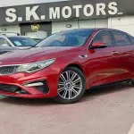 Kia Optima S LIMITED FULL OPTION PETROL 2.4L V4  RED Color 2019 - Thumbnail 1