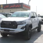 Toyota Hilux GR 4.0L PETROL 4WD 2024 WHITE - Thumbnail 1
