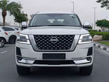 Nissan Patrol PLATINUM FULL OPTION 5.7L V8 4WD WHITE COLOR 2023