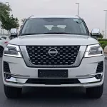 Nissan Patrol PLATINUM FULL OPTION 5.7L V8 4WD WHITE COLOR 2023 - Thumbnail 3
