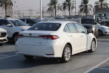 TOYOTA COROLLA 1.8L HYBRID FWD MY2023 WHITE