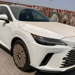 Lexus RX350 2.4L 2023 model year white color AWD A/T - Thumbnail 1