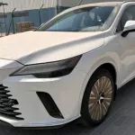Lexus RX350 2.4L 2023 model year white color AWD A/T - Thumbnail 3