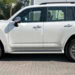 Toyota Land Cruiser VX 4.0L 2023 model year white color 4wd A/T - Thumbnail 3