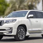 2023 TOYOTA PRADO VXR 4.0L PETROL AT TIRE BACK MY2023 – PEARL WHITE - Thumbnail 3