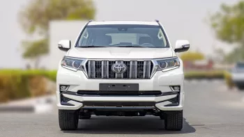 2023 TOYOTA PRADO VXR 4.0L PETROL AT TIRE BACK MY2023 – PEARL WHITE