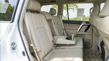 2023 TOYOTA PRADO VXR 4.0L PETROL AT TIRE BACK MY2023 – PEARL WHITE