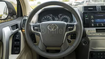 2023 TOYOTA PRADO VXR 4.0L PETROL AT TIRE BACK MY2023 – PEARL WHITE