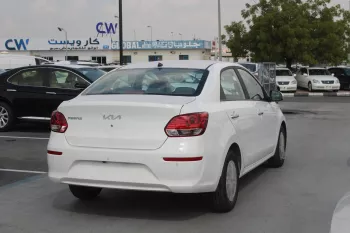 Kia Pegas 1.4l petrol fwd 2023 model year white