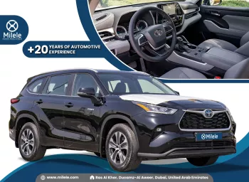 2023 TOYOTA HIGHLANDER GLE 2.5P HEV AT– BLACK