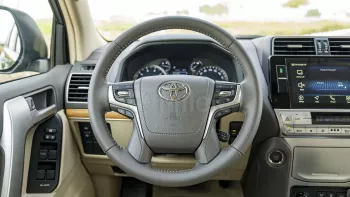 TOYOTA PRADO VXR 4.0L PETROL AT TIRE BACK 2023 MODEL YEAR– GREY