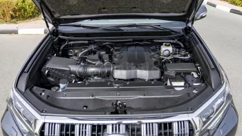 TOYOTA PRADO VXR 4.0L PETROL AT TIRE BACK 2023 MODEL YEAR– GREY