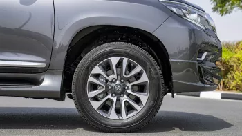TOYOTA PRADO VXR 4.0L PETROL AT TIRE BACK 2023 MODEL YEAR– GREY