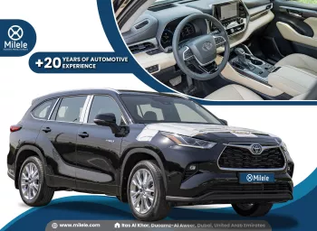 2023 TOYOTA HIGHLANDER LIMITED 2.5L PETROL HEV AT– BLACK