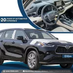 2023 TOYOTA HIGHLANDER LIMITED 2.5L PETROL HEV AT– BLACK - Thumbnail 1