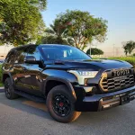Toyota Sequoia TRD Pro Hybrid V6 3.5L Twin Turbo 2023 Black Color - Thumbnail 1