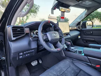 Toyota Sequoia TRD Pro Hybrid V6 3.5L Twin Turbo 2023 Black Color