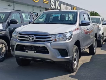 Toyota Hilux 4WD 2.4L M/T 2022 Model Year Silver Color
