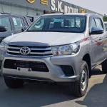 Toyota Hilux 4WD 2.4L M/T 2022 Model Year Silver Color - Thumbnail 1
