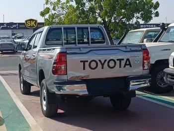 Toyota Hilux 4WD 2.4L M/T 2022 Model Year Silver Color
