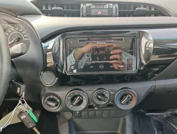 Toyota Hilux 4WD 2.4L M/T 2022 Model Year Silver Color