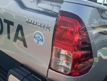 Toyota Hilux 4WD 2.4L M/T 2022 Model Year Silver Color