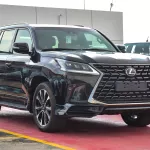 Lexus LX 570 Black Edition 5.7L V8 2021 Model Year Black Color - Thumbnail 1