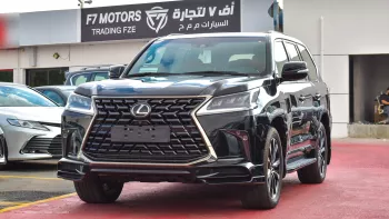 Lexus LX 570 Black Edition 5.7L V8 2021 Model Year Black Color