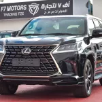 Lexus LX 570 Black Edition 5.7L V8 2021 Model Year Black Color - Thumbnail 3