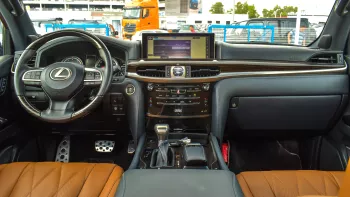 Lexus LX 570 Black Edition 5.7L V8 2021 Model Year Black Color