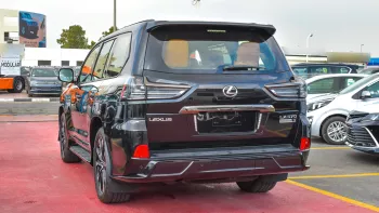 Lexus LX 570 Black Edition 5.7L V8 2021 Model Year Black Color