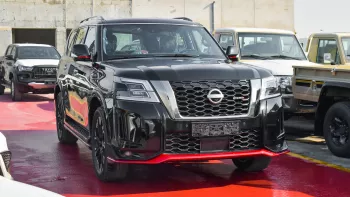 NISSAN PATROL NISMO 2023 TUNED 5.6-litre V8 CVTCS Black Color
