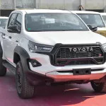 Toyota Hilux GR Sport V6 4.0 2024 Model Year White Color - Thumbnail 1