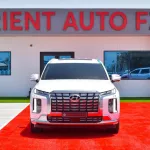 2023 Hyundai Palisade Calligraphy 3.8 FULL option White color - Thumbnail 2