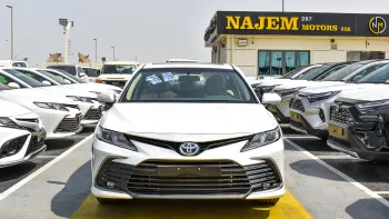 Toyota Camry GLE Hybrid 2.5L 2024 Model Year White Color