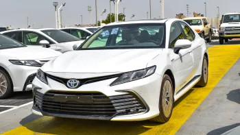 Toyota Camry GLE Hybrid 2.5L 2024 Model Year White Color