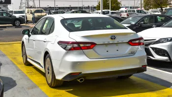 Toyota Camry GLE Hybrid 2.5L 2024 Model Year White Color