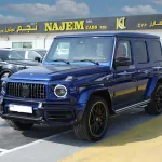 Mercedes-Benz G Class G63 V8 Blue Color 2021 Model year - Thumbnail 1