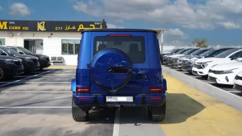 Mercedes-Benz G Class G63 V8 Blue Color 2021 Model year