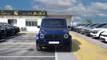 Mercedes-Benz G Class G63 V8 Blue Color 2021 Model year