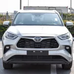Toyota Highlander Hybrid GLE 2.5L V4 2023 Model Year Silver Color - Thumbnail 2