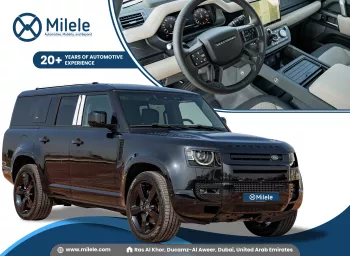2023 LAND ROVER DEFENDER 130 X-DYNAMIC HSE P400 3.0L PETROL AT AWD – SANTORINI BLACK