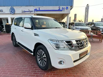 Nissan Patrol LE V8 GCC Full Option 2012 Model Year White Color