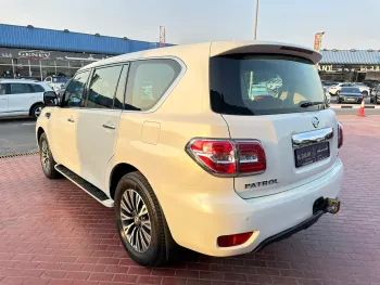 Nissan Patrol LE V8 GCC Full Option 2012 Model Year White Color
