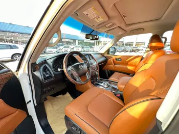 Nissan Patrol LE V8 GCC Full Option 2012 Model Year White Color